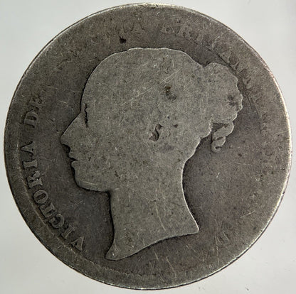 1871 Victoria Shilling Silver Coin | Collectable Grade