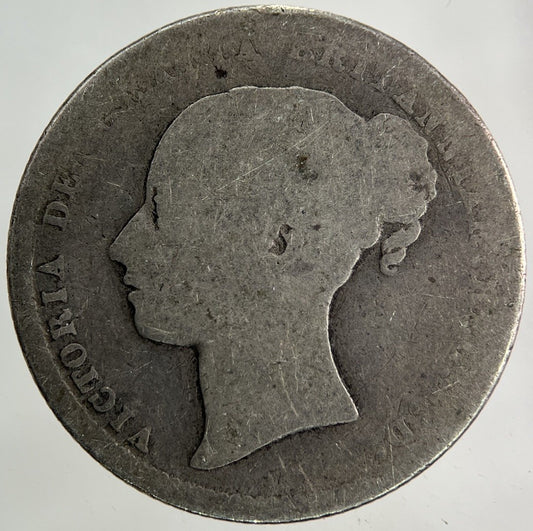 1871 Victoria Shilling Silver Coin | Collectable Grade