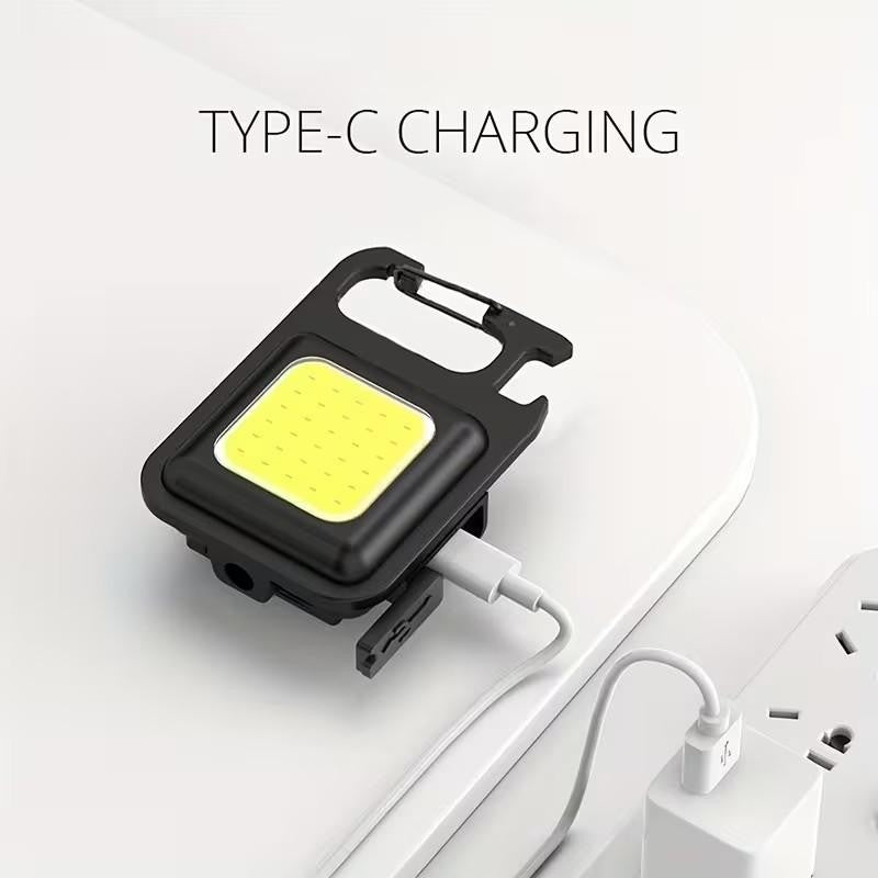 Bright Mini Flash - light Rechargeable torch Portable Outdoor Camping Hiking UK