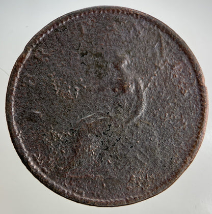 1807 George III 3rd Half - Penny Coin | Fair Grade
