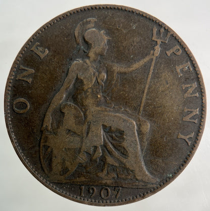 1907 Edward VII One Penny Coin | Collectable Grade