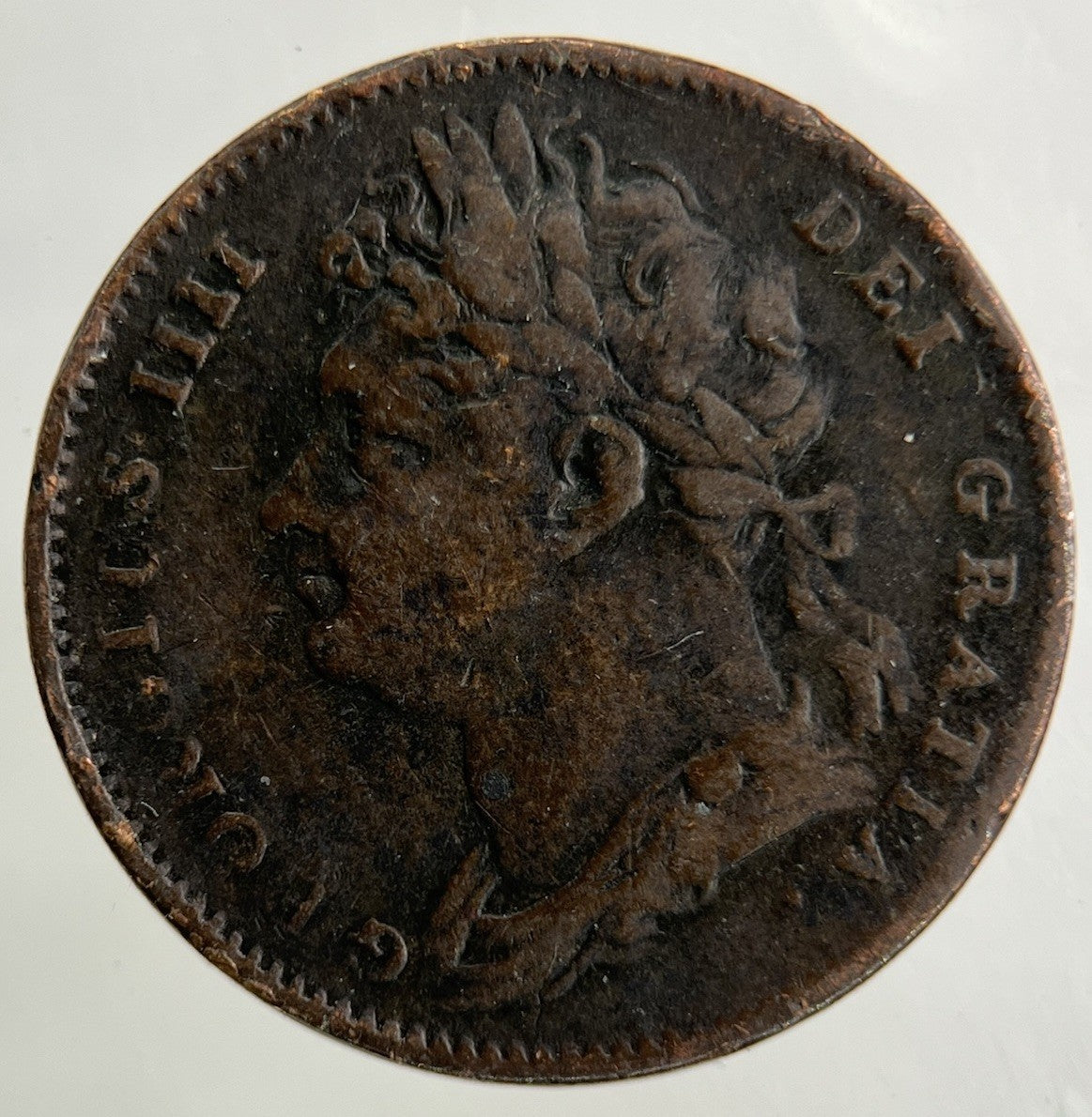 1822 George IV Farthing Coin | Collectable Grade