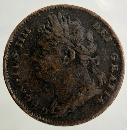 1822 George IV Farthing Coin | Collectable Grade