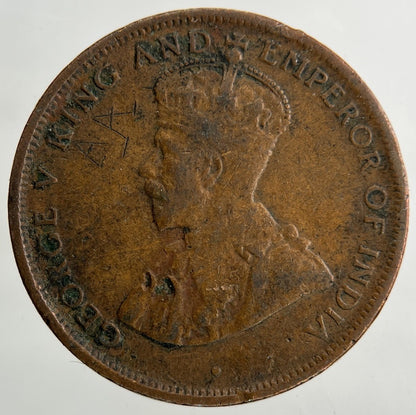 1912 Ceylon One Cent Coin | Collectable Grade