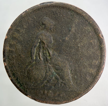 1825 George IV One Penny Coin | Fair Grade