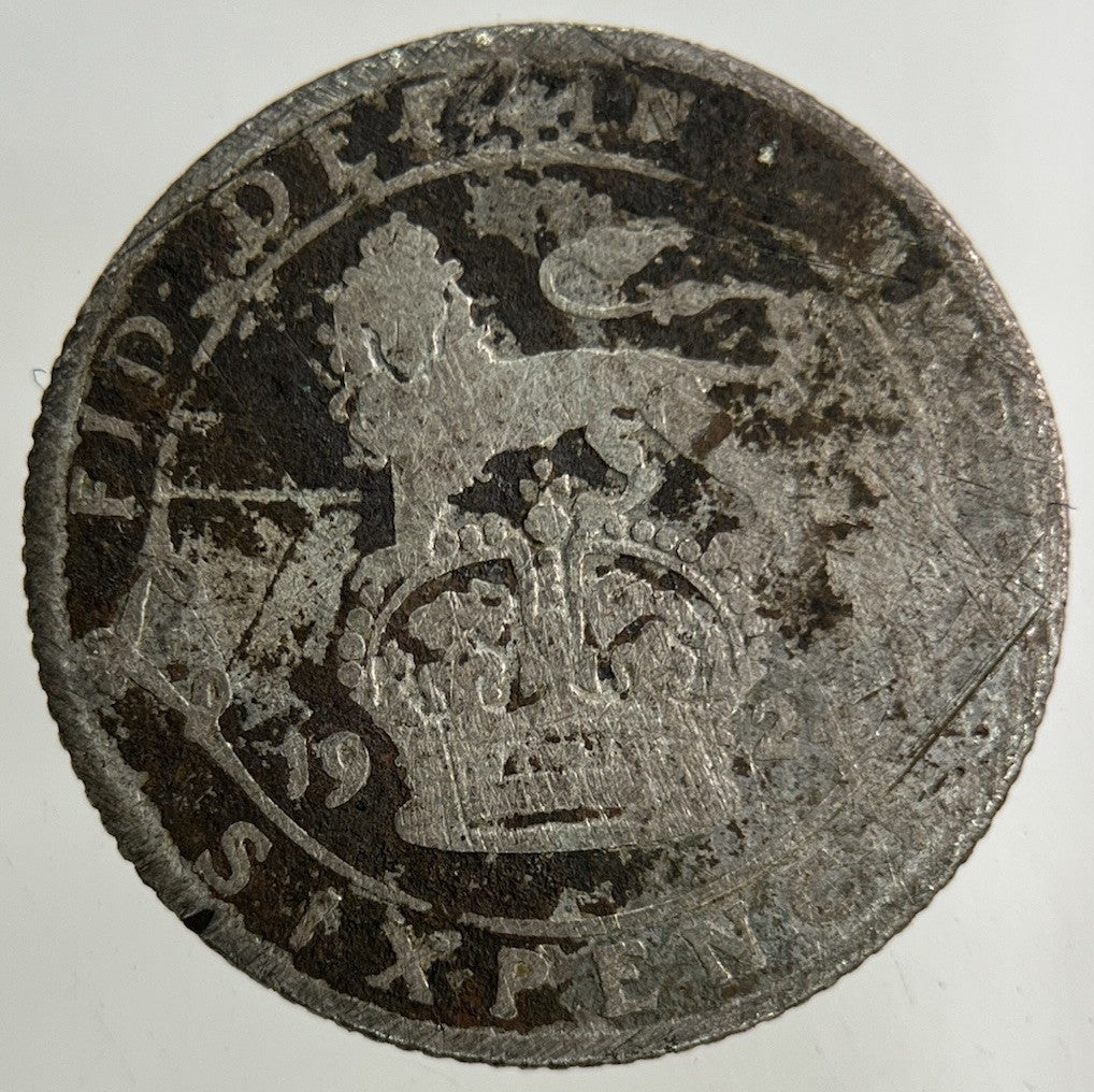 1924 George V Sixpence Silver Coin | Collectable Grade