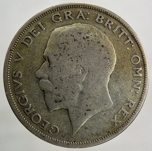 1921 George V Half - Crown Silver Coin | Collectable Grade