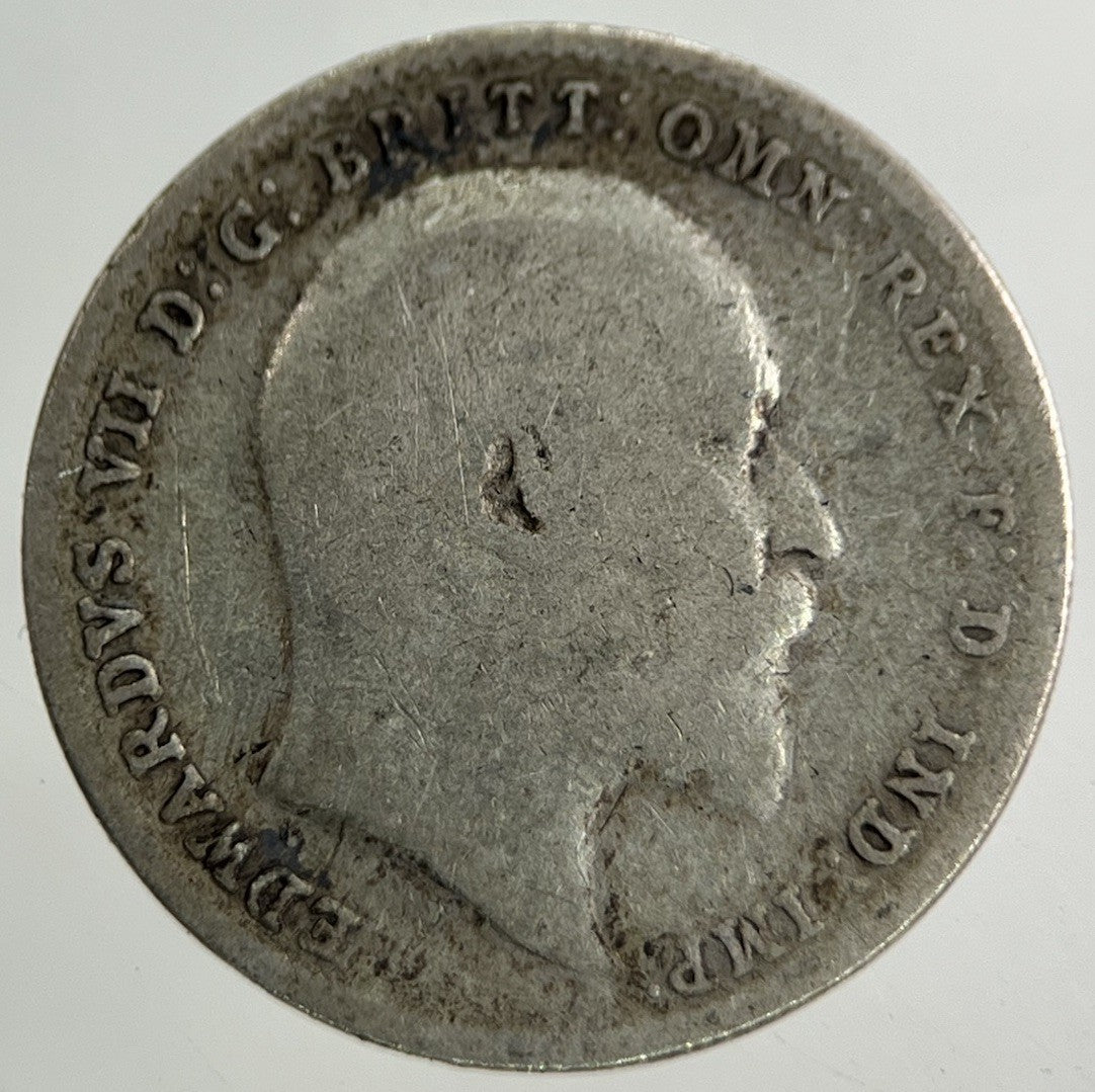 1903 Edward VII Threepence Silver Coin | Collectable Grade