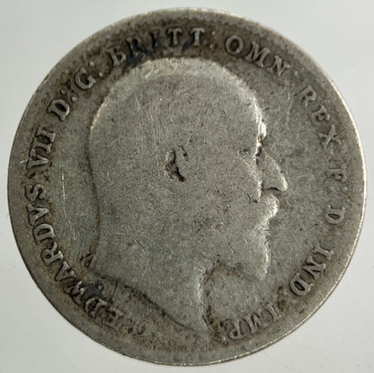 1903 Edward VII Threepence Silver Coin | Collectable Grade