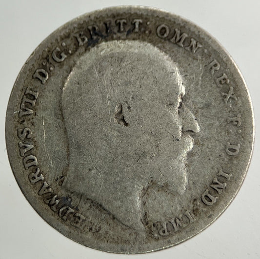 1903 Edward VII Threepence Silver Coin | Collectable Grade
