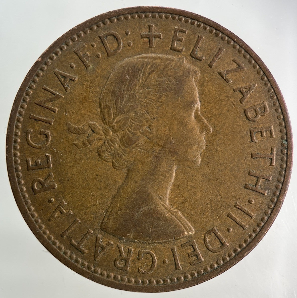 1964 Elizabeth II 2nd One Penny Coin | Fine Collectable Grade