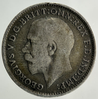 1914 George V Threepence Silver Coin | Fine Collectable Grade