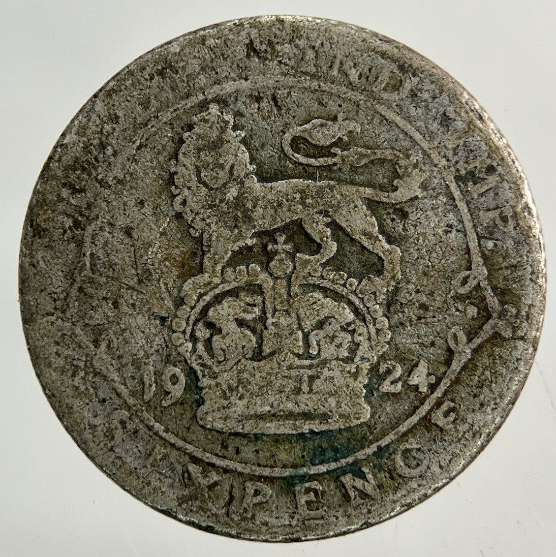 1924 George V Sixpence Silver Coin | Collectable Grade