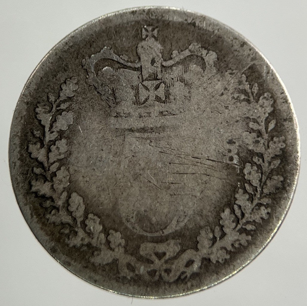 British Victoria Threepence Silver Coin | Fair Grade