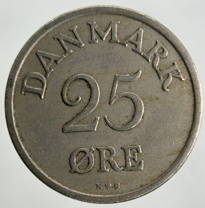 1949 Denmark 25 Ore Coin | Fine Collectable Grade
