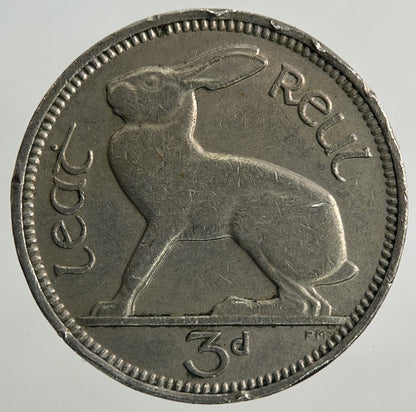 1964 Irish Threepence Coin | Fine Collectable Grade