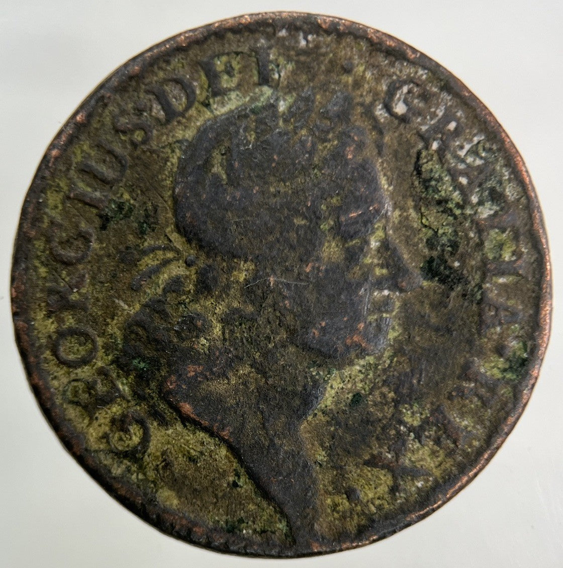 1723 Irish Half - Penny Coin | Collectable Grade