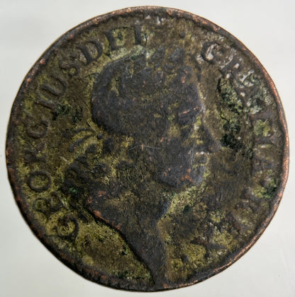 1723 Irish Half - Penny Coin | Collectable Grade