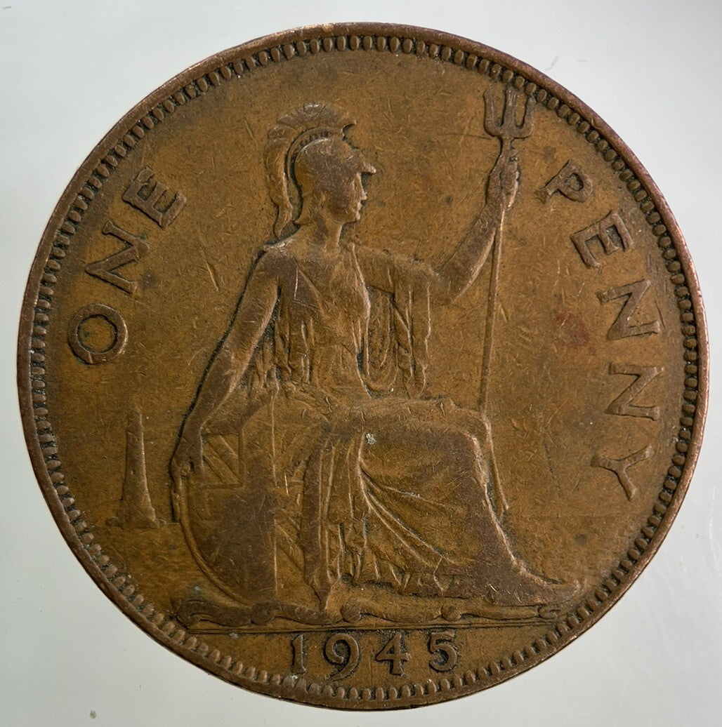 1945 George VI One Penny Coin | Collectable Grade