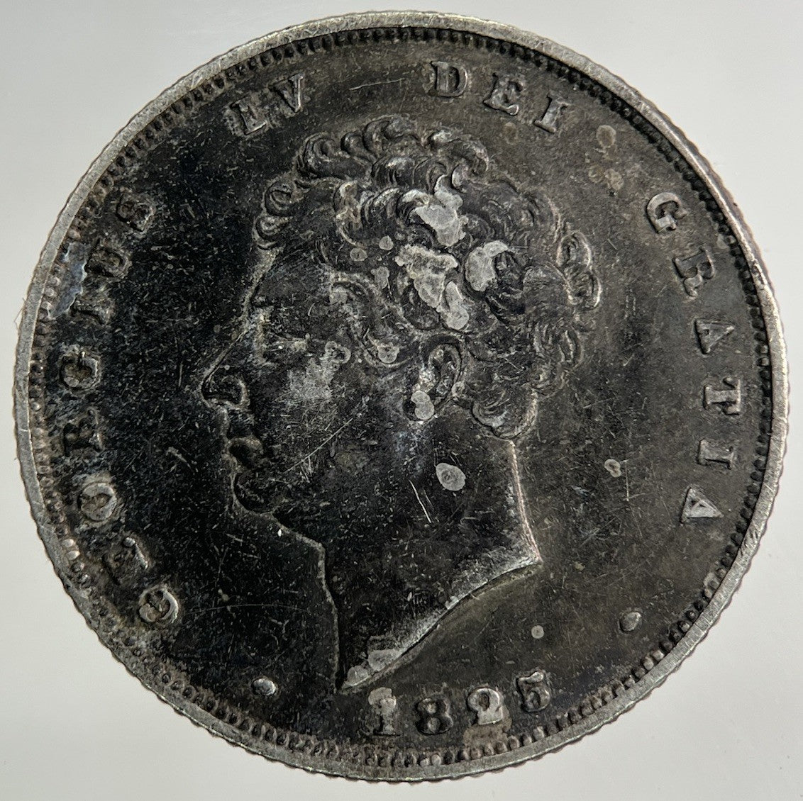 1825 George IV Shilling Silver Coin | Fine Collectable Grade
