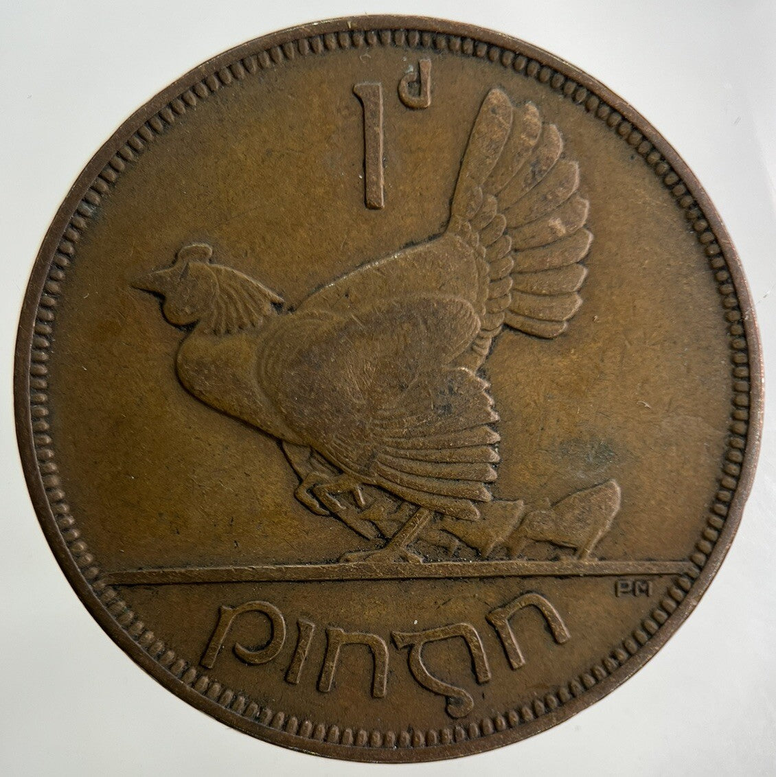 1935 Irish One Penny Coin | Fine Collectable Grade