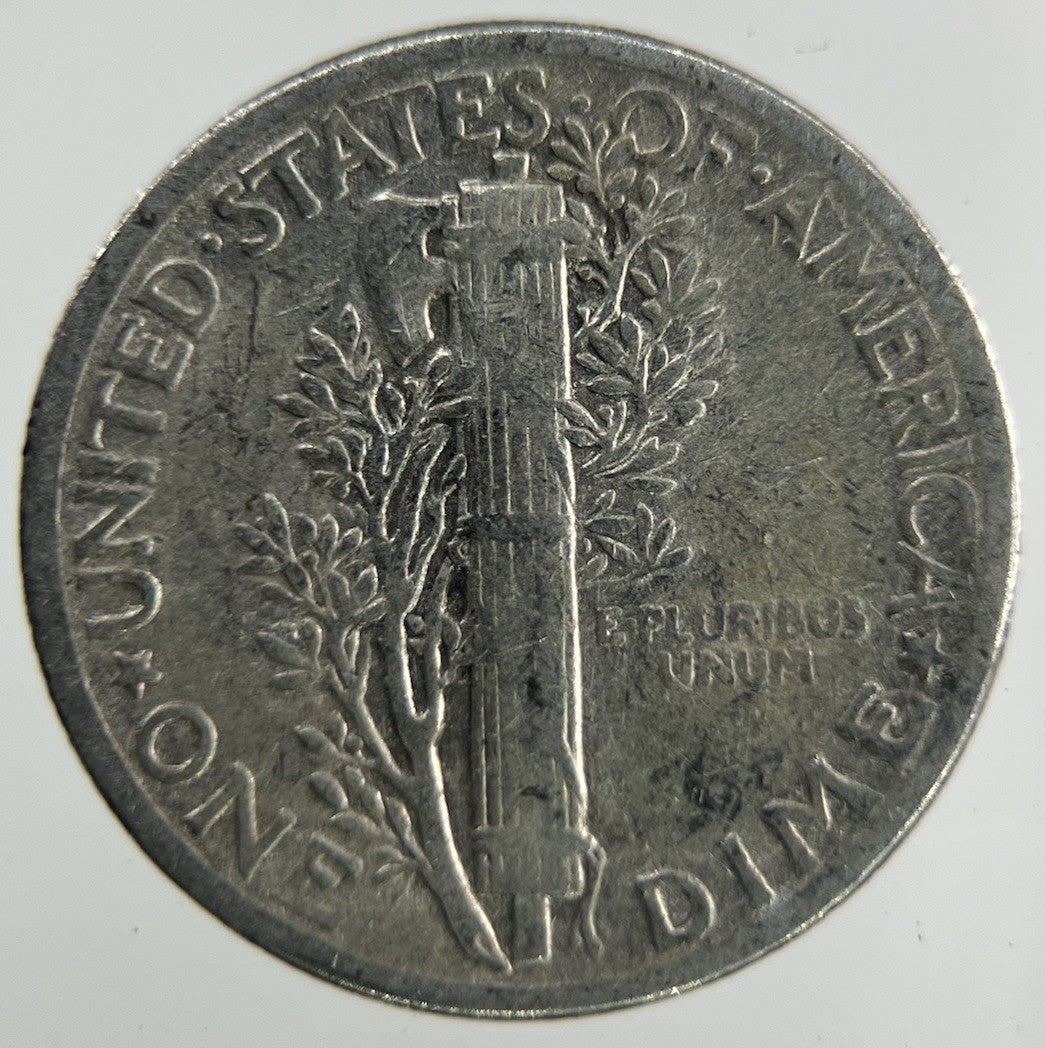 1943 US USA Mercury Dime Silver Coin | Collectable Grade