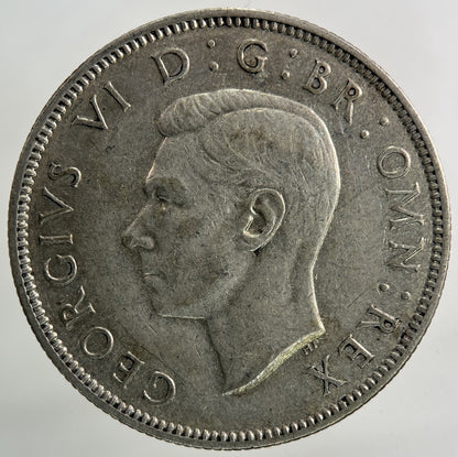 1942 George VI Florin Silver Coin | Fine Collectable Grade