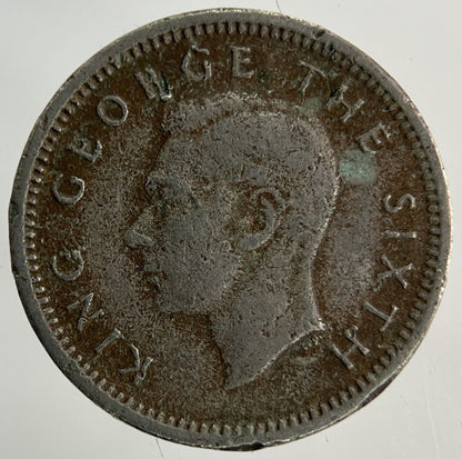 1952 New Zealand Threepence Coin | Fine Collectable Grade