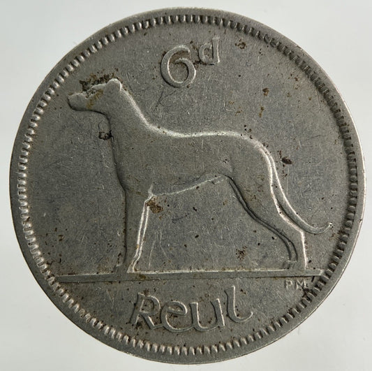 1928 Irish Sixpence Coin | Collectable Grade