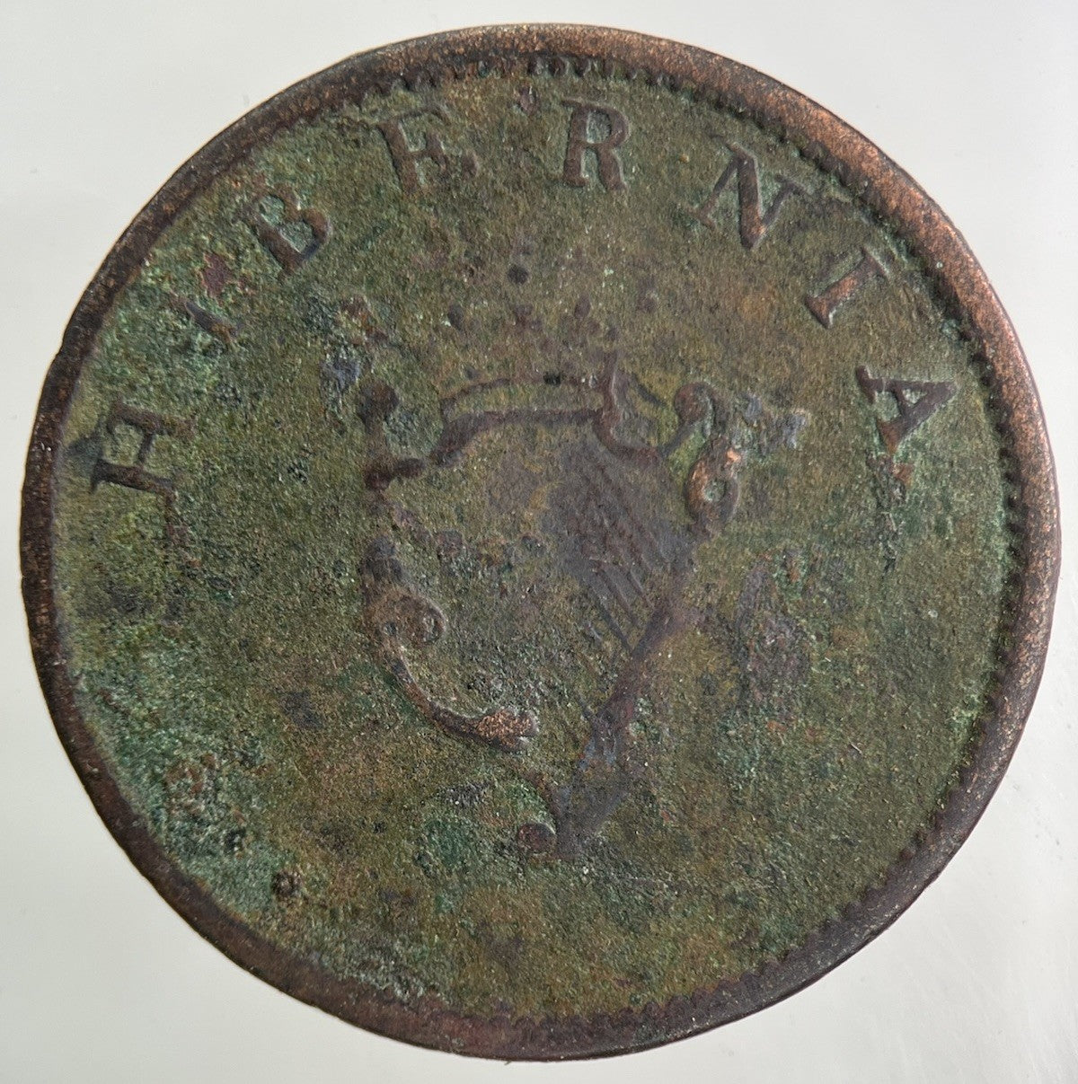1806 Irish Half - Penny Coin | Collectable Grade