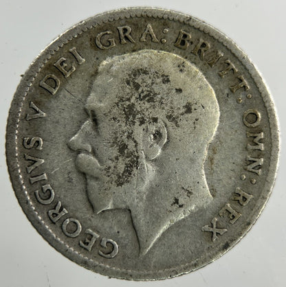 1916 George V Sixpence Silver Coin | Collectable Grade