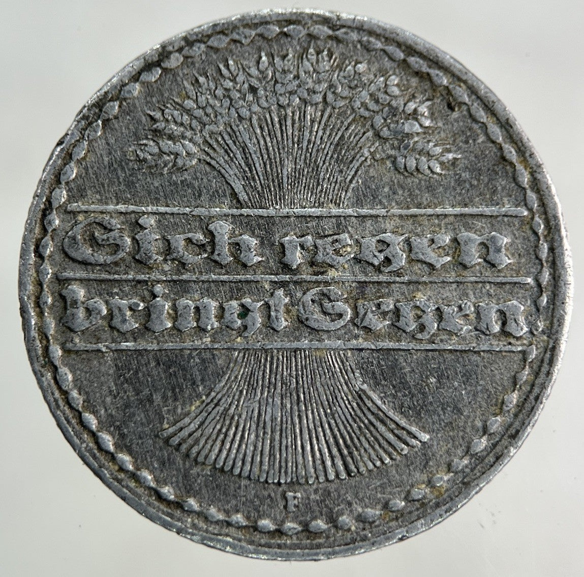 1922 German 50 Pfennig Coin | Fine Collectable Grade