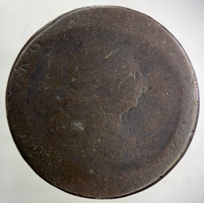 1797 George III 3rd Cartwheel One Penny Coin | Worn Grade