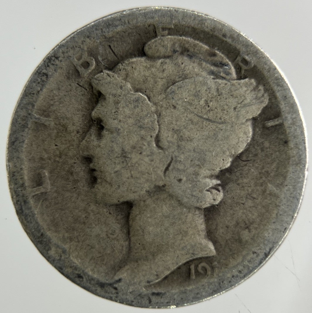 US USA Mercury Dime Silver Coin | Collectable Grade
