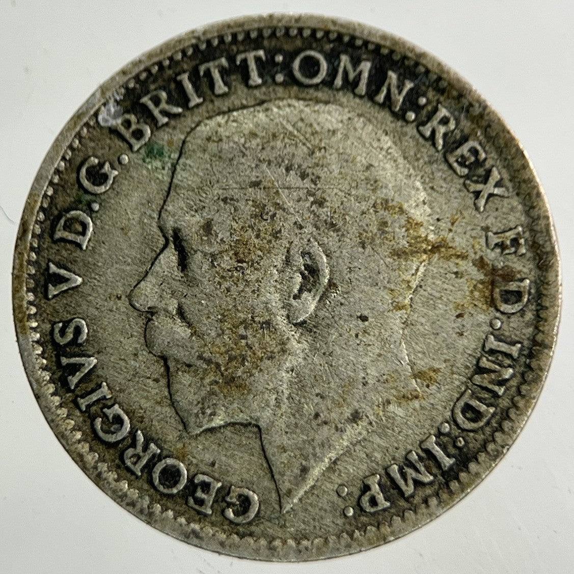 1920 George V Threepence Silver Coin | Fine Collectable Grade