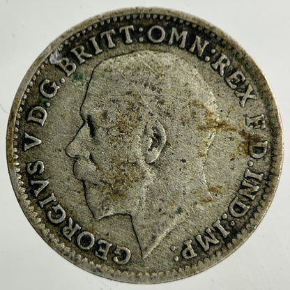 1920 George V Threepence Silver Coin | Fine Collectable Grade