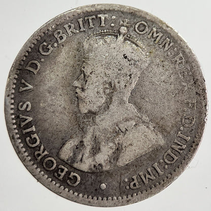 1917 - M Australia Threepence Silver Coin | Collectable Grade | a8523