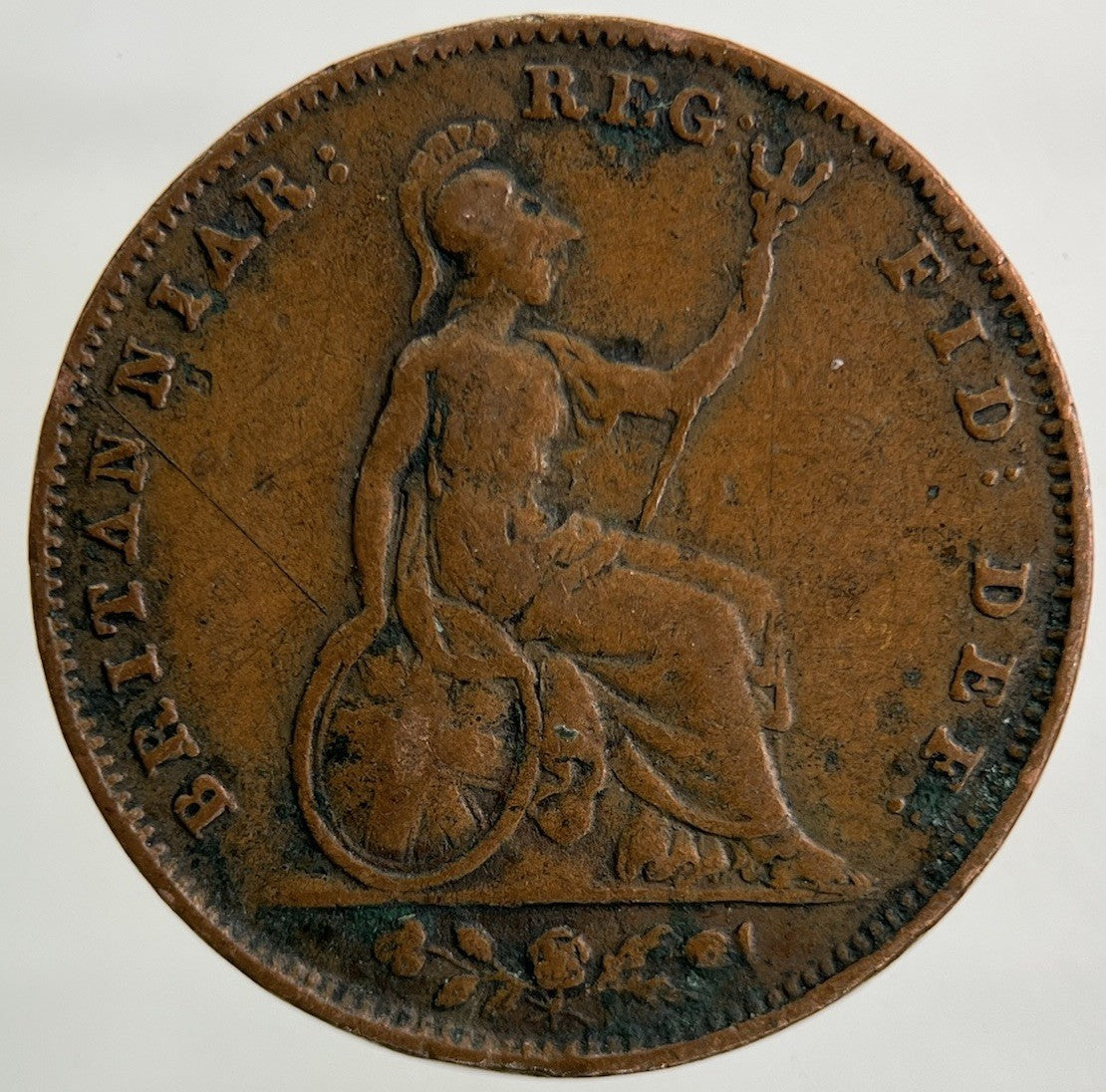 1853 Victoria Farthing Coin | Collectable Grade