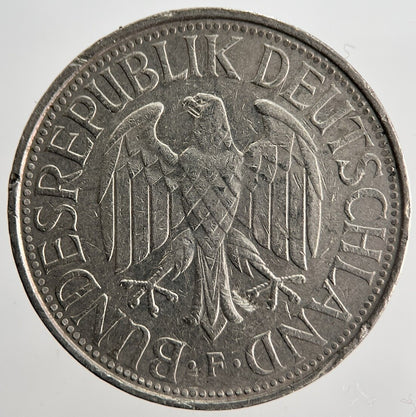 1976 - F Germany 1 One Mark Coin | Fine Collectable Grade | a2528