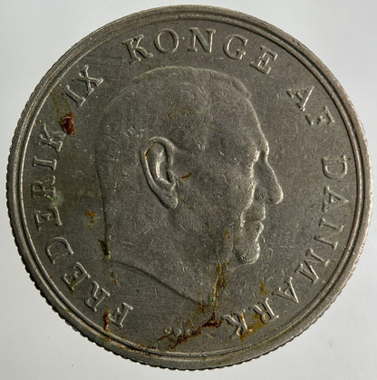 1962 Denmark 1 Krone Coin | Fine Collectable Grade