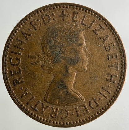 1959 Elizabeth II 2nd Half - Penny Coin | Fine Collectable Grade