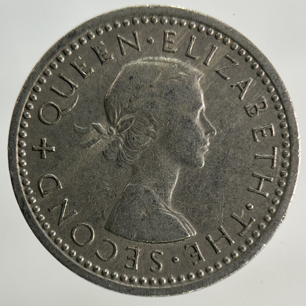 1956 Africa Rhodesia Threepence Coin | Fine Collectable Grade