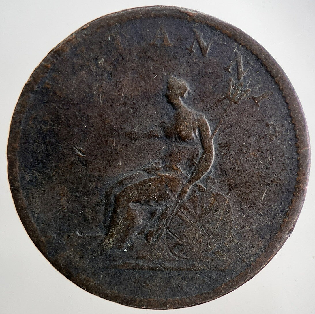 1806 George 3rd III Half - Penny British Coin | Collectable Grade | a9047