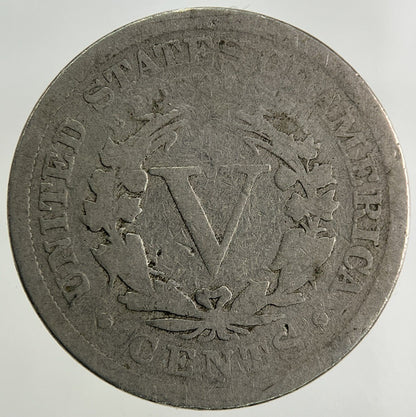 1898 US USA Nickel V 5 Cents Coin | Collectable Grade