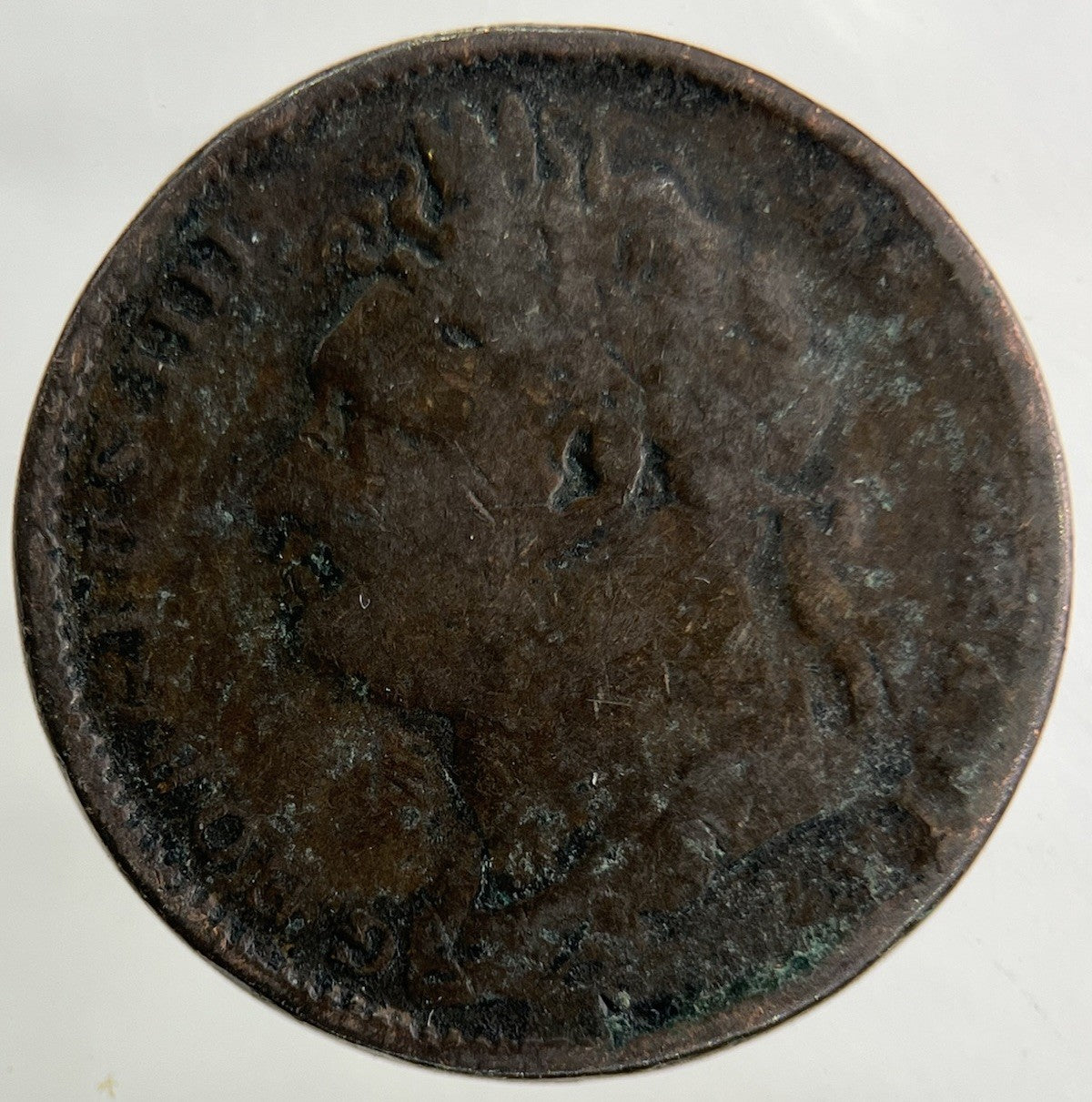1821 George IV Farthing Coin | Fair Grade