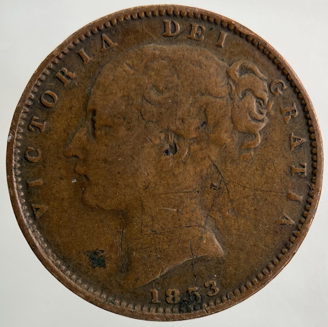 1853 Victoria Farthing Coin | Collectable Grade