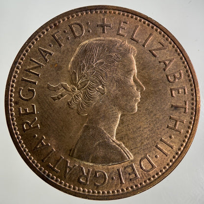 1966 Elizabeth II 2nd One Penny Coin | Very High Grade