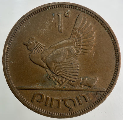 1946 Irish Ireland One Penny Coin | Fine Collectable Grade