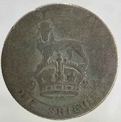 1923 George V Shilling Silver Coin | Fair Grade