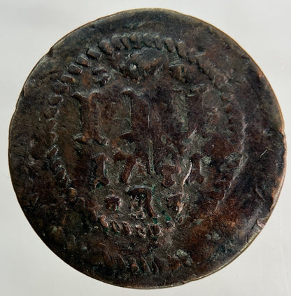 1741 Germany Rostock III 3 Pfennig Coin | Collectable Grade